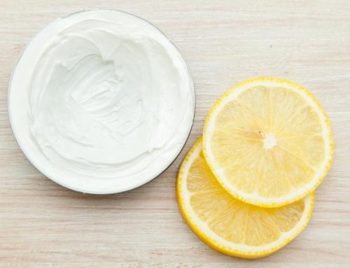 Mascarilla facial de limón y yogur